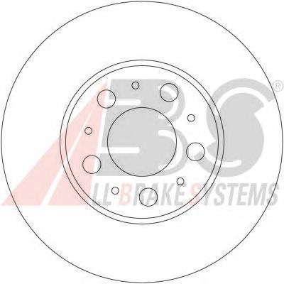 Tarcza hamulcowa przednia 31262706 Volvo
