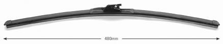 Pióro wycieraczki szyby przedniej pasażera Honda 76630T2FA01 cena, od 7,82 USD