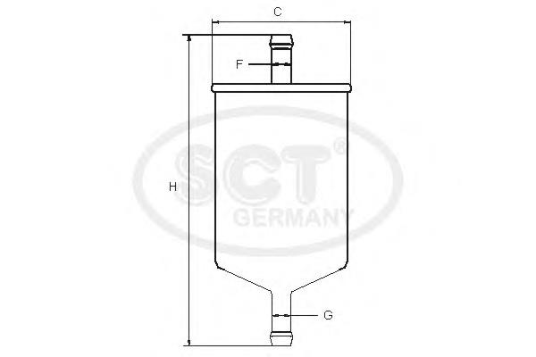 Filtr paliwa BMW 13327512019 cena, od 49,88 USD