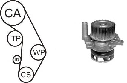 WPK-937706 Airtex pompa chłodząca wodna