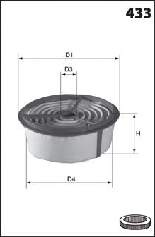 Filtr powietrza Toyota 1780141050 cena, od 8,57 USD