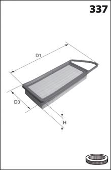 ELP9232 Mecafilter filtr powietrza