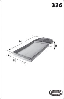 ELP9192 Mecafilter filtr powietrza