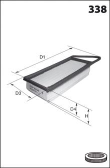 ELP9310 Mecafilter filtr powietrza