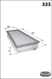 ELP3919 Mecafilter filtr powietrza