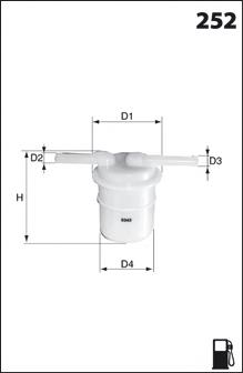 Filtr paliwa ELE3585 Mecafilter