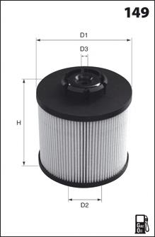 Filtr paliwa Vasco Filters C396 cena, od 29,70 USD