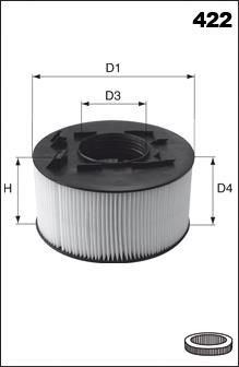 Filtr powietrza 13717503141 BMW