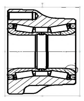 Łożysko piasty przedniej MAN TGL 1
