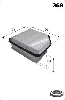 ELP9297 Mecafilter filtr powietrza