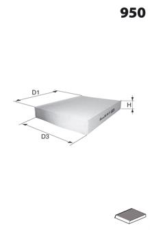 M110875A Denckermann filtr kabiny