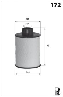 ELG5322 Mecafilter filtr paliwa