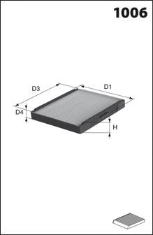 Filtr kabiny 9999Z07024 Hyundai/Kia