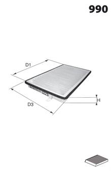 Filtr kabiny Bremsi FC0428
