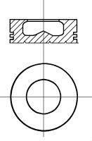 2996847 Fiat/Alfa/Lancia tłok, komplet do jednego cylindru, std