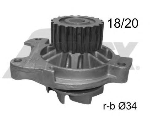 9274R Airtex pompa chłodząca wodna