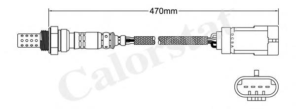 91508 NTK Sonda lambda czujnik tlenu po katalizatorze