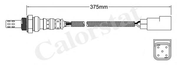 Sonda lambda czujnik tlenu przed katalizatorem Ford YS6A9F472AC