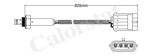 Do koszyka 855343 Opel Sonda lambda czujnik tlenu przed katalizatorem