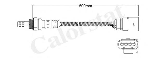 Sonda lambda czujnik tlenu po katalizatorze VAG 079906265E cena, od 43,17 USD
