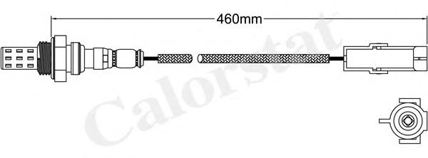 Sonda lambda, czujnik tlenu OZA856EE5 NGK