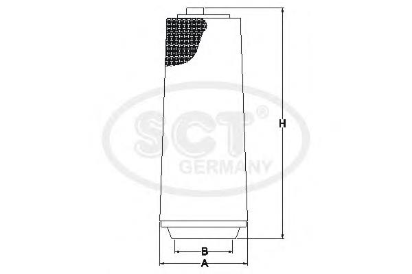Filtr powietrza Land Rover LR007478