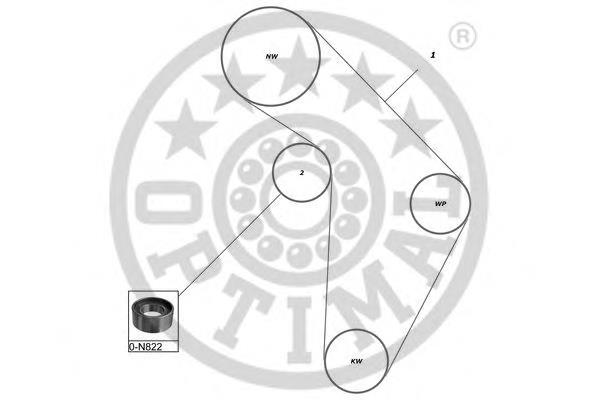 Pasek rozrządu, zestaw Fiat/Alfa/Lancia 0071736719 cena, od 31,94 USD