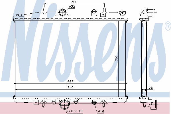  Nissens 63703