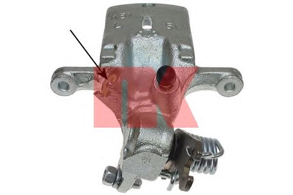 Do koszyka 4401131U13 Nissan/Infiniti Zacisk hamulcowy tylny lewy