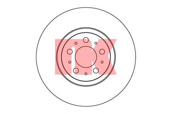 Tarcza hamulcowa przednia Volvo 31423325