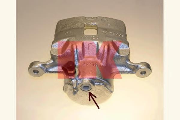 HB401004 Hyundai/Kia Zacisk hamulcowy przedni prawy