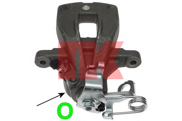 Do koszyka 4400T1 Peugeot/Citroen Zacisk hamulcowy tylny prawy
