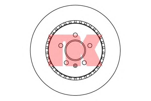 Do koszyka 0986479750 VAG Tarcza hamulcowa tylna