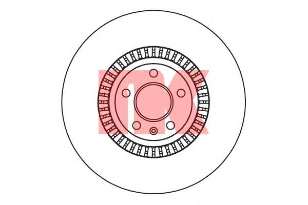 Tarcza hamulcowa przednia Zimmermann 100336475