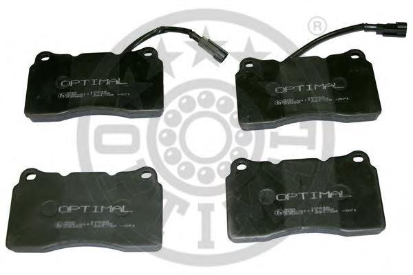 Klocki hamulcowe przednie tarczowe 1525SH Peugeot/Citroen