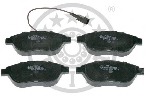 Klocki hamulcowe przednie tarczowe Fiat/Alfa/Lancia 71772521 cena, od 18,77 USD