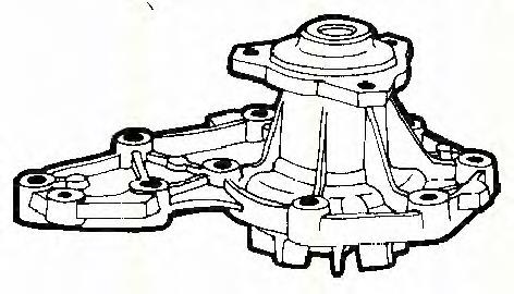 Pompa chłodząca wodna Renault (RVI) 8660002090