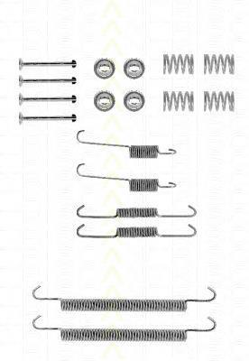Zestaw montażowy szczęk hamulcowych tylnych Peugeot/Citroen 0000430855 cena, od 9,27 USD