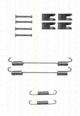 0009947691 Fiat/Alfa/Lancia Zestaw montażowy szczęk hamulcowych tylnych