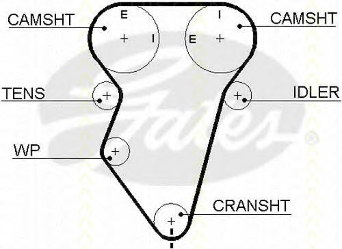 Pasek rozrządu, zestaw General Motors 93746917 cena, od 88,65 USD