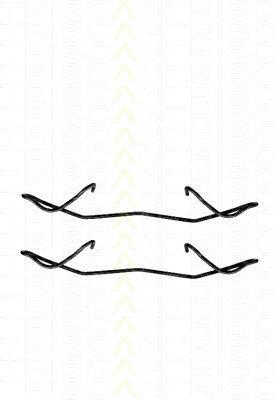 Zestaw sprężynek do mocowania klocków tarczowych przednich Peugeot/Citroen 4427C5 cena, od 4,26 USD