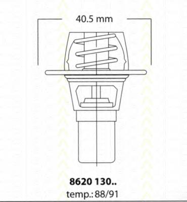Do koszyka TE0113 Magneti Marelli Termostat