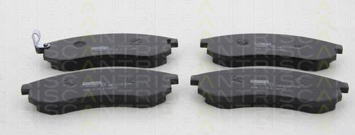 Klocki hamulcowe przednie tarczowe MN102622 Mitsubishi