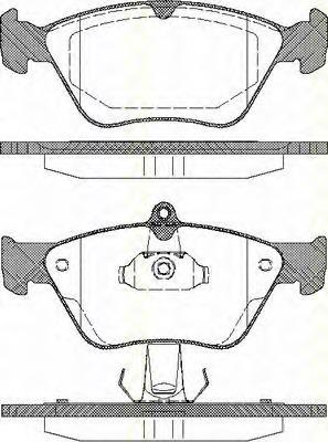 Klocki hamulcowe przednie tarczowe General Motors 90443873 cena, od 27,97 USD