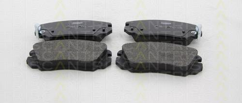 Klocki hamulcowe przednie tarczowe 95514525 General Motors