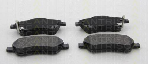 Klocki hamulcowe przednie tarczowe 0446502210 Toyota