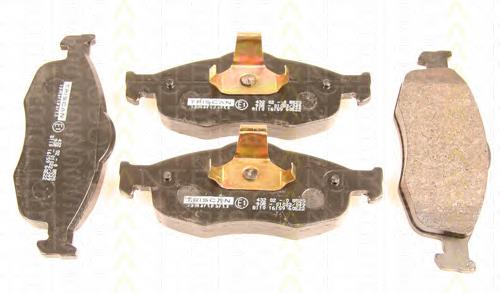 Klocki hamulcowe przednie tarczowe 1130759 Ford