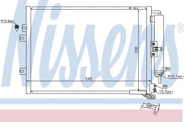 Chłodnica klimatyzacji Renault (RVI) 8200443897 cena, od 106,37 USD