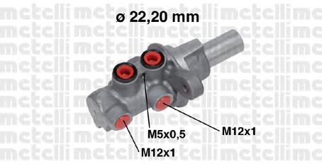 Do koszyka 6036 LPR Główny cylinder hamulców