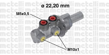 Do koszyka 0204054419 Bosch Główny cylinder hamulców